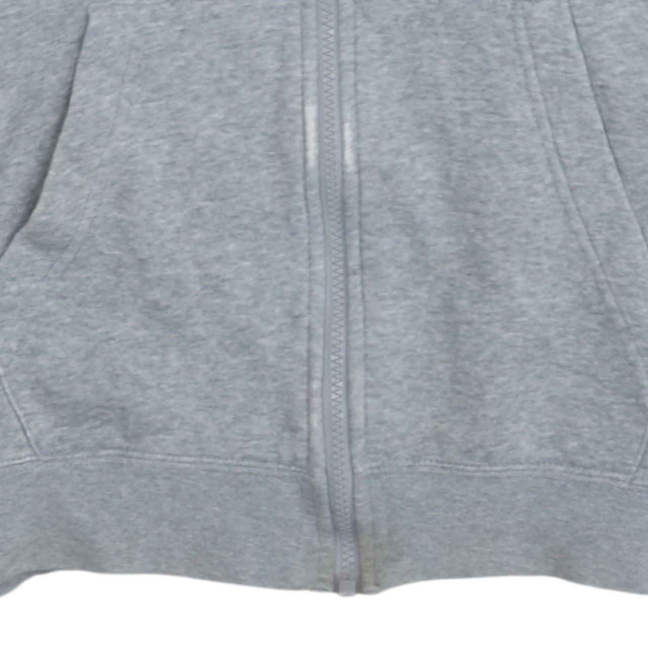 Nike Men's Grey Full Zip Hoodie XS Lightweight Fleece Sportswear