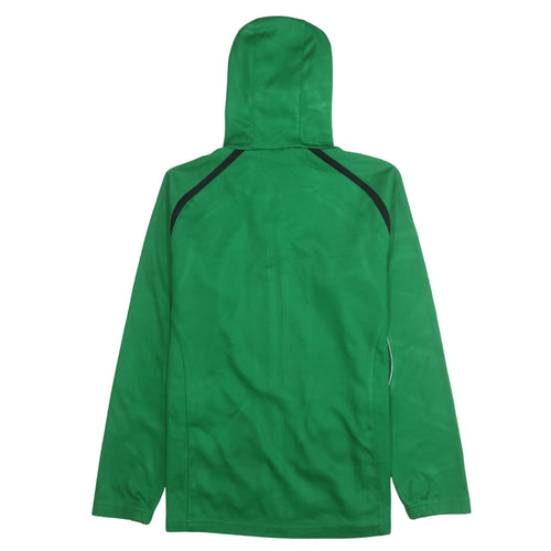 Jako Men's Green XS Full Zip Hooded Sports Hoodie