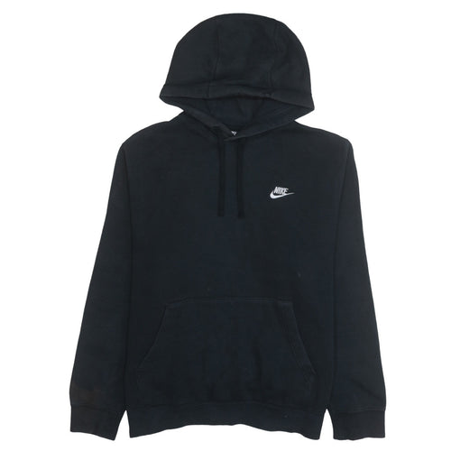 Nike Men's Black XL Pullover Hoodie Sweatshirt Fleece Logo