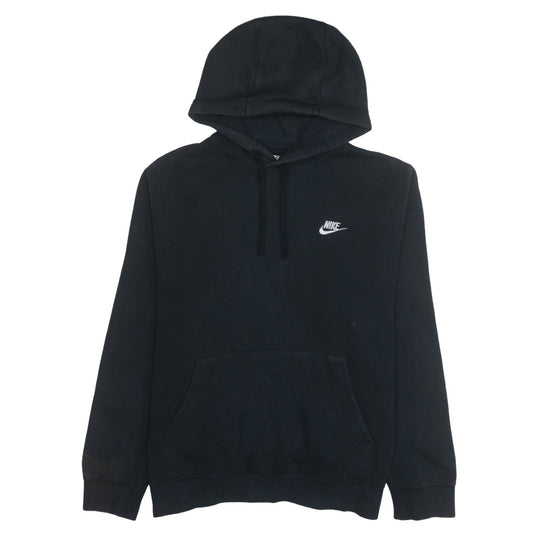 Nike Men's Black XL Pullover Hoodie Sweatshirt Fleece Logo