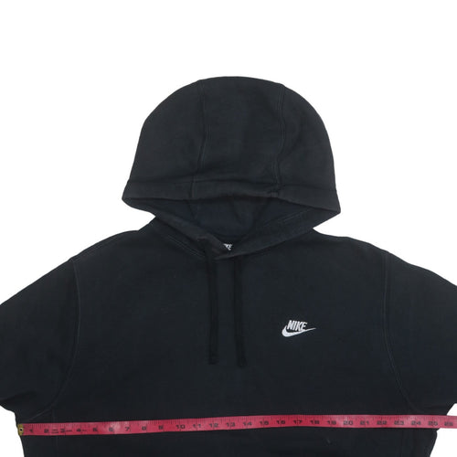 Nike Men's Black XL Pullover Hoodie Sweatshirt Fleece Logo