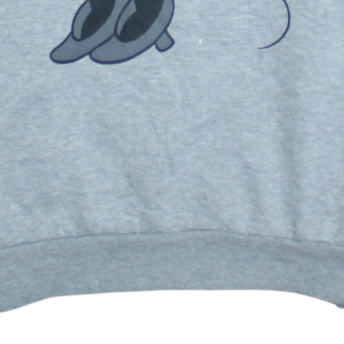 Disney Womens Grey Minnie Mouse Sweatshirt XL Pullover