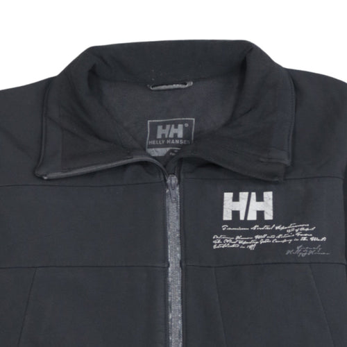 Helly Hansen Men's Black L Soft Shell Jacket Windproof Outdoor
