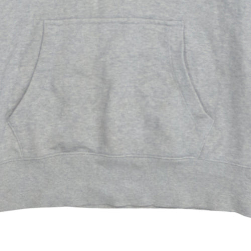 Champion Men's Grey Pullover Hoodie Large Sports Fleece
