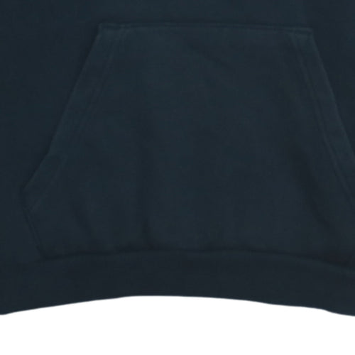Puma Boys Black Pullover Fleece Hoodie Size 164 Logo Sweatshirt