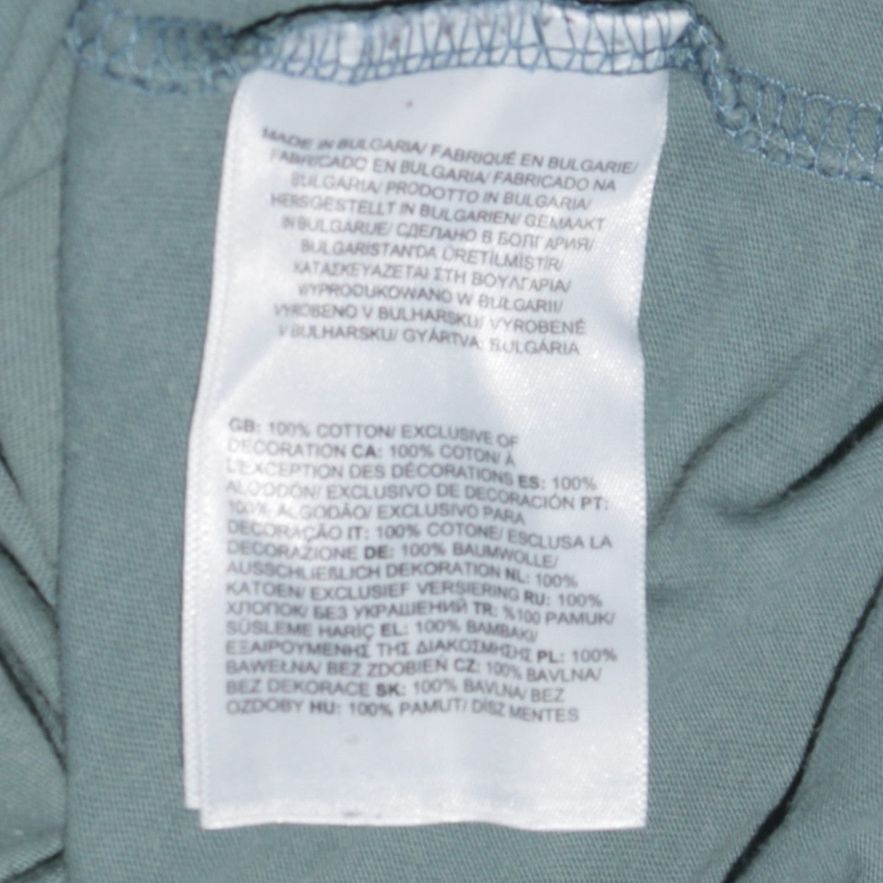 The North Face Men's Blue Crew Neck Cotton T-Shirt Size M