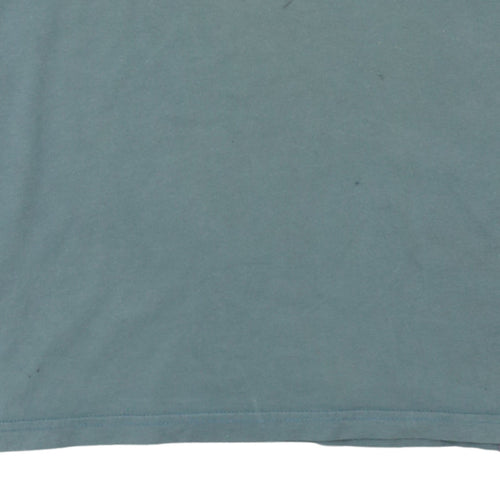 The North Face Men's Blue Crew Neck Cotton T-Shirt Size M