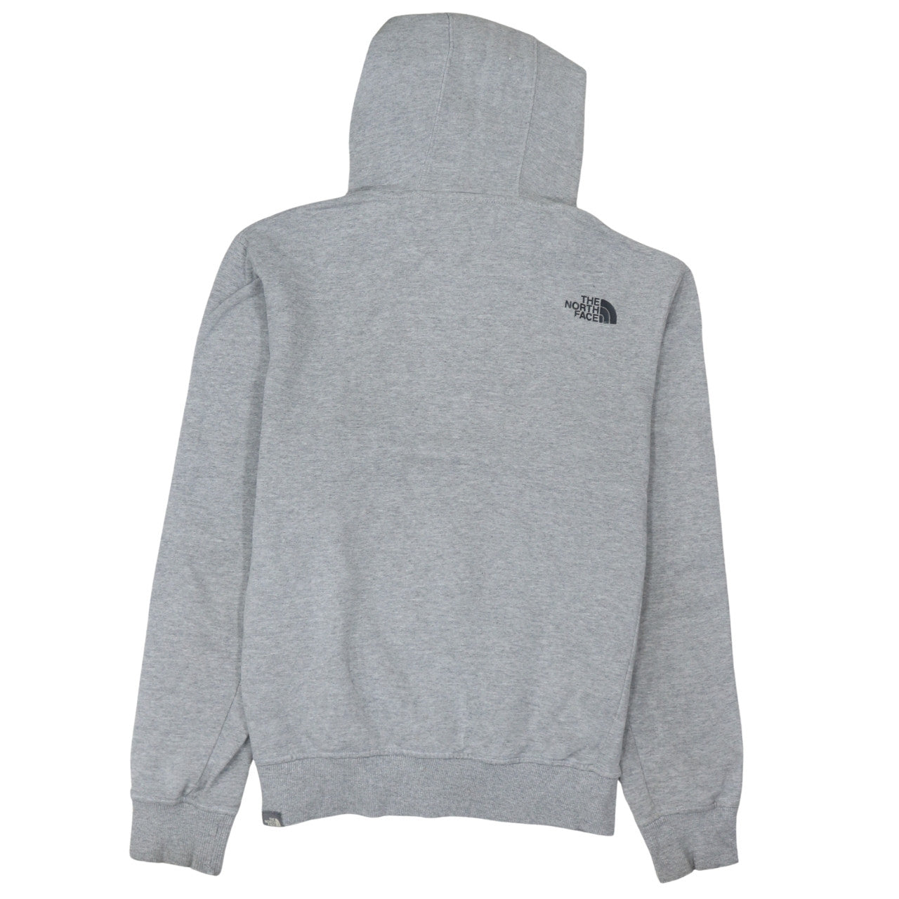 The North Face Men's Grey Pullover Hoodie Small Outdoor Logo Sweatshirt