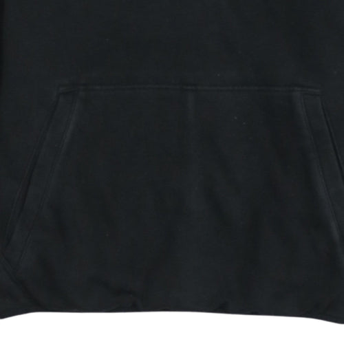 Puma Boys Black Pullover Fleece Hoodie 13-14 Years Regular Fit