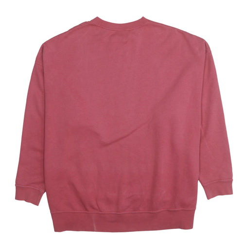 Nike Women's Pink Crew Neck Pullover Sweatshirt Size S
