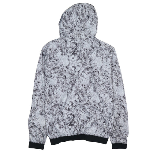 Cedar Wood State Men's Grey XL Windbreaker Hooded Jacket