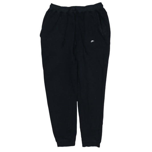 Nike Men's Black Fleece Jogger Sweatpants L Regular Fit Activewear