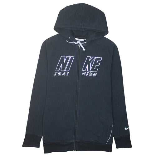Nike Men's Black XL Full Zip Dri-FIT Training Hoodie