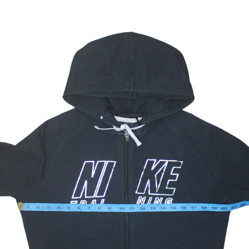 Nike Men's Black XL Full Zip Dri-FIT Training Hoodie