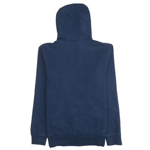 Vans Mens Blue Pullover Hoodie Medium Fleece Logo Skate Style