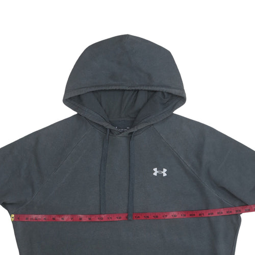 Under Armour Men's Grey ColdGear Pullover Hoodie Size L