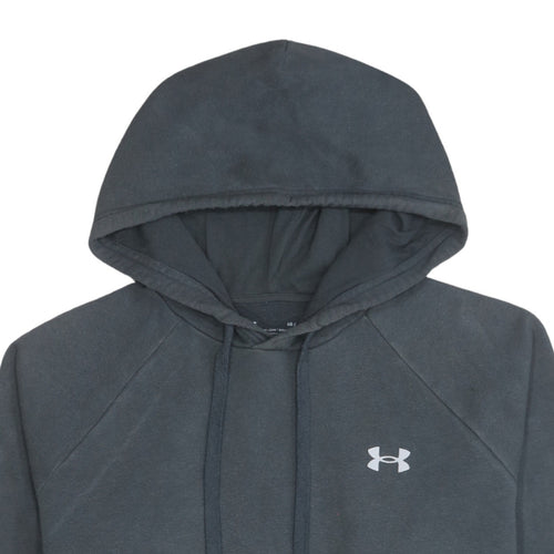 Under Armour Men's Grey ColdGear Pullover Hoodie Size L