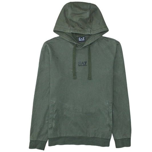 Emporio Armani EA7 Men's Green Pullover Hoodie Size M