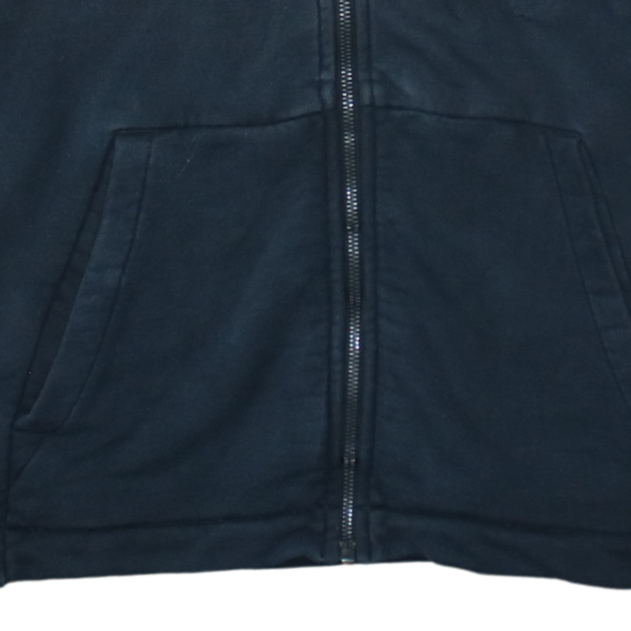 Nike Men's Black Full Zip Hoodie L Regular Fit Fleece Sweatshirt