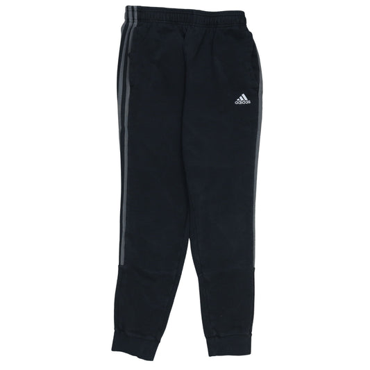 Adidas Men's Black Jogger Sweatpants M Regular Fit Fleece Activewear