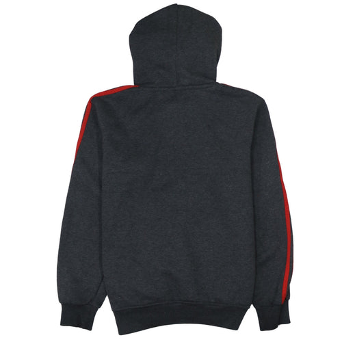 Adidas Men’s Grey Pullover Hoodie Miami Heat Embroidered L