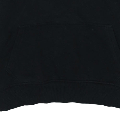 Kappa Men's Black Medium Pullover Hoodie Sweatshirt