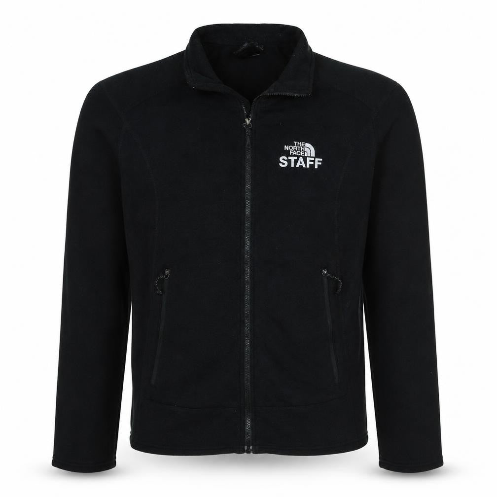 The North Face Men's Black Full Zip Fleece Sweatshirt Size GG