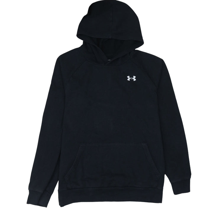 Under Armour Boys Black Size YXL Pullover Hoodie Loose Fit Sweatshirt