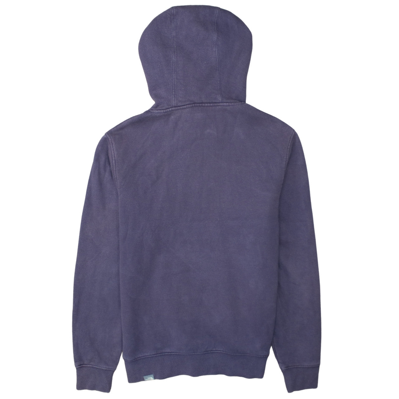 The North Face Men's Purple Pullover Hoodie Small Fleece Logo