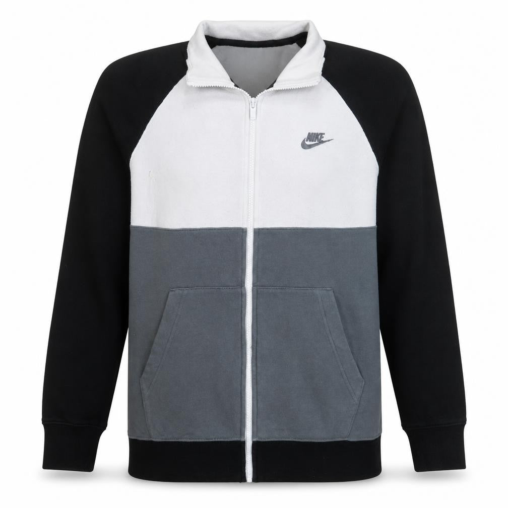 Front view of Nike men’s multicoloured m full zip fleece sweatshirt