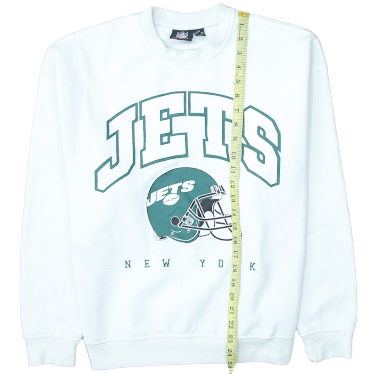 Primark NFL Women White 2XS Pullover Sweatshirt New York Jets Graphic