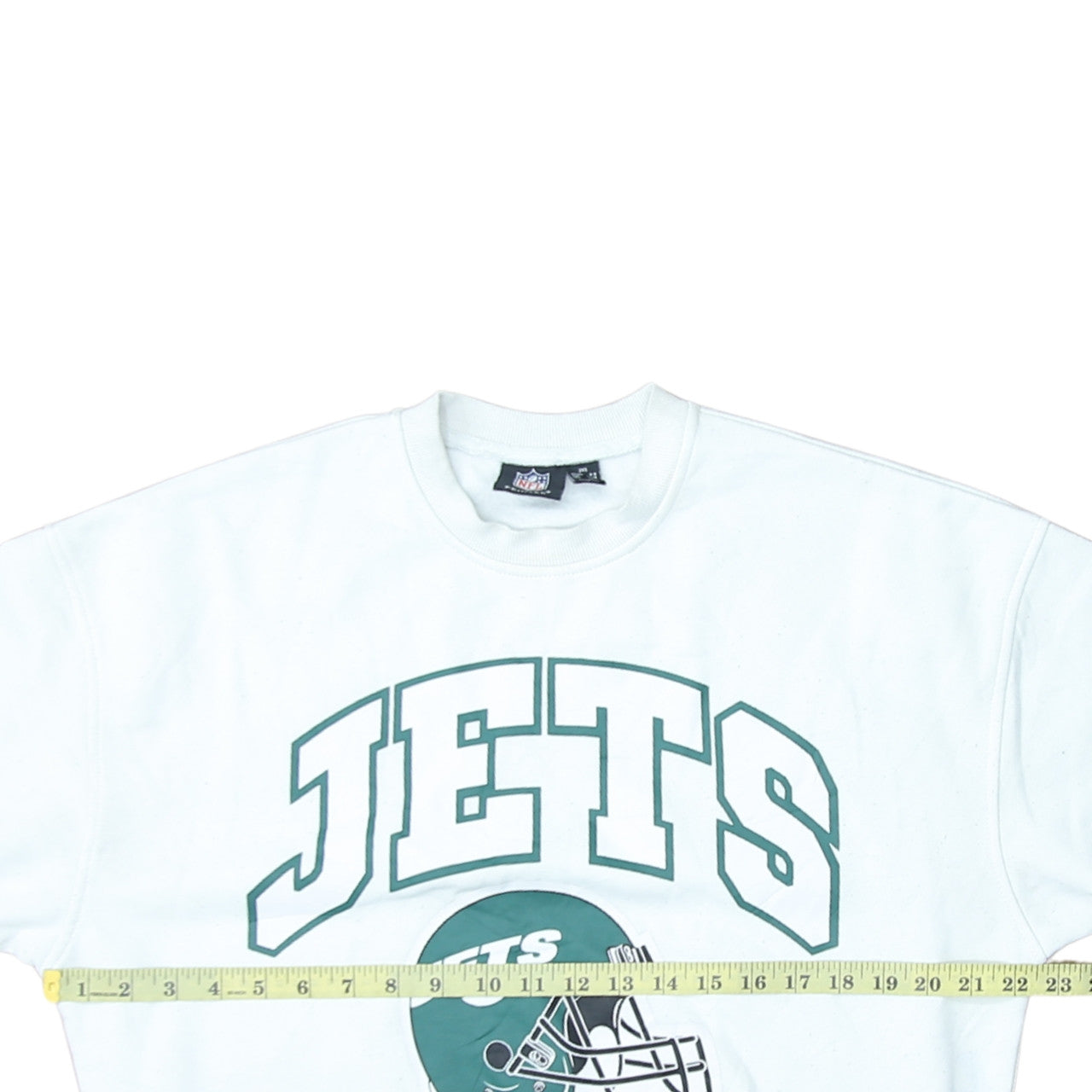 Primark NFL Women White 2XS Pullover Sweatshirt New York Jets Graphic