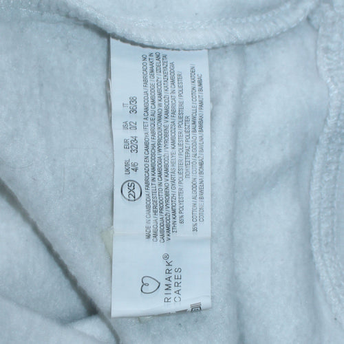 Primark NFL Women White 2XS Pullover Sweatshirt New York Jets Graphic