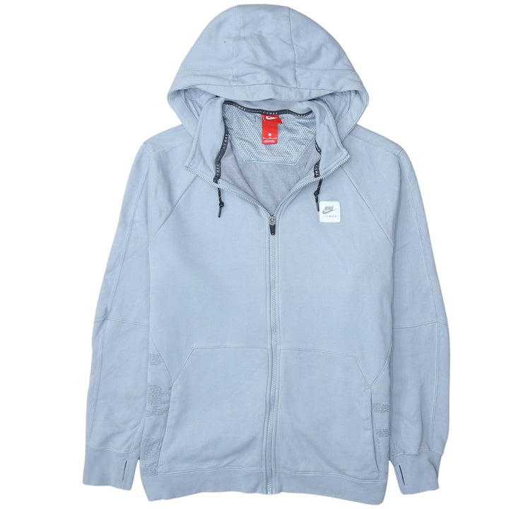 Nike Air Max Women’s Grey Full Zip Hoodie XL Cotton Blend