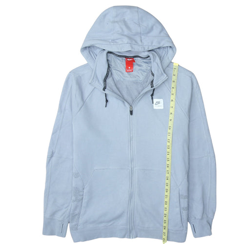 Nike Air Max Women’s Grey Full Zip Hoodie XL Cotton Blend
