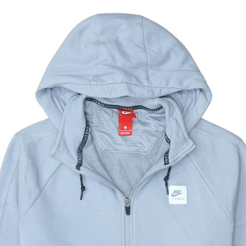 Nike Air Max Women’s Grey Full Zip Hoodie XL Cotton Blend