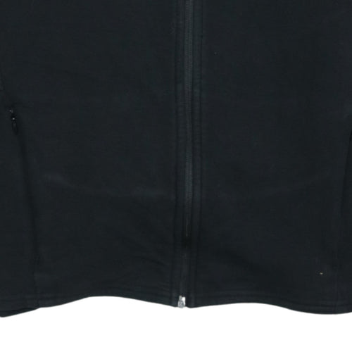 Puma Womens Black Full Zip Hoodie Size S Hooded Activewear
