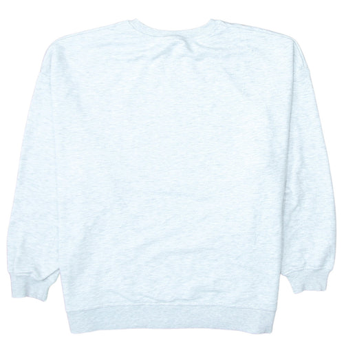 Disney Stitch Grey Graphic Pullover Sweatshirt L Unisex