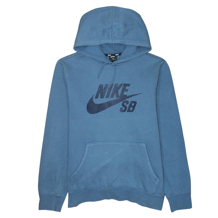 Nike SB Men's Blue Pullover Hoodie L Regular Fit Skate Graphic