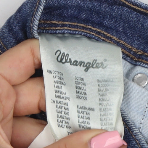 Wrangler Men's Blue Regular Fit Straight Denim Jeans W33 L32