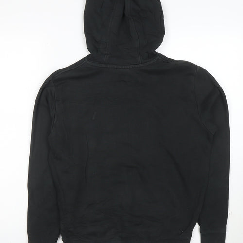 New Era Womens Black LA Hoodie Pullover SXX Cotton Blend