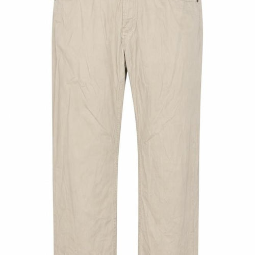 Polo Ralph Lauren Men's Beige Chino Trousers Size 42 Regular