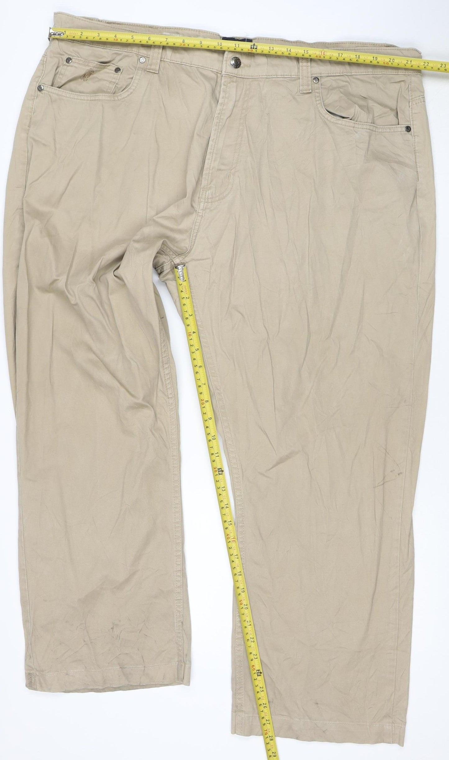 Polo Ralph Lauren Men's Beige Chino Trousers Size 42 Regular