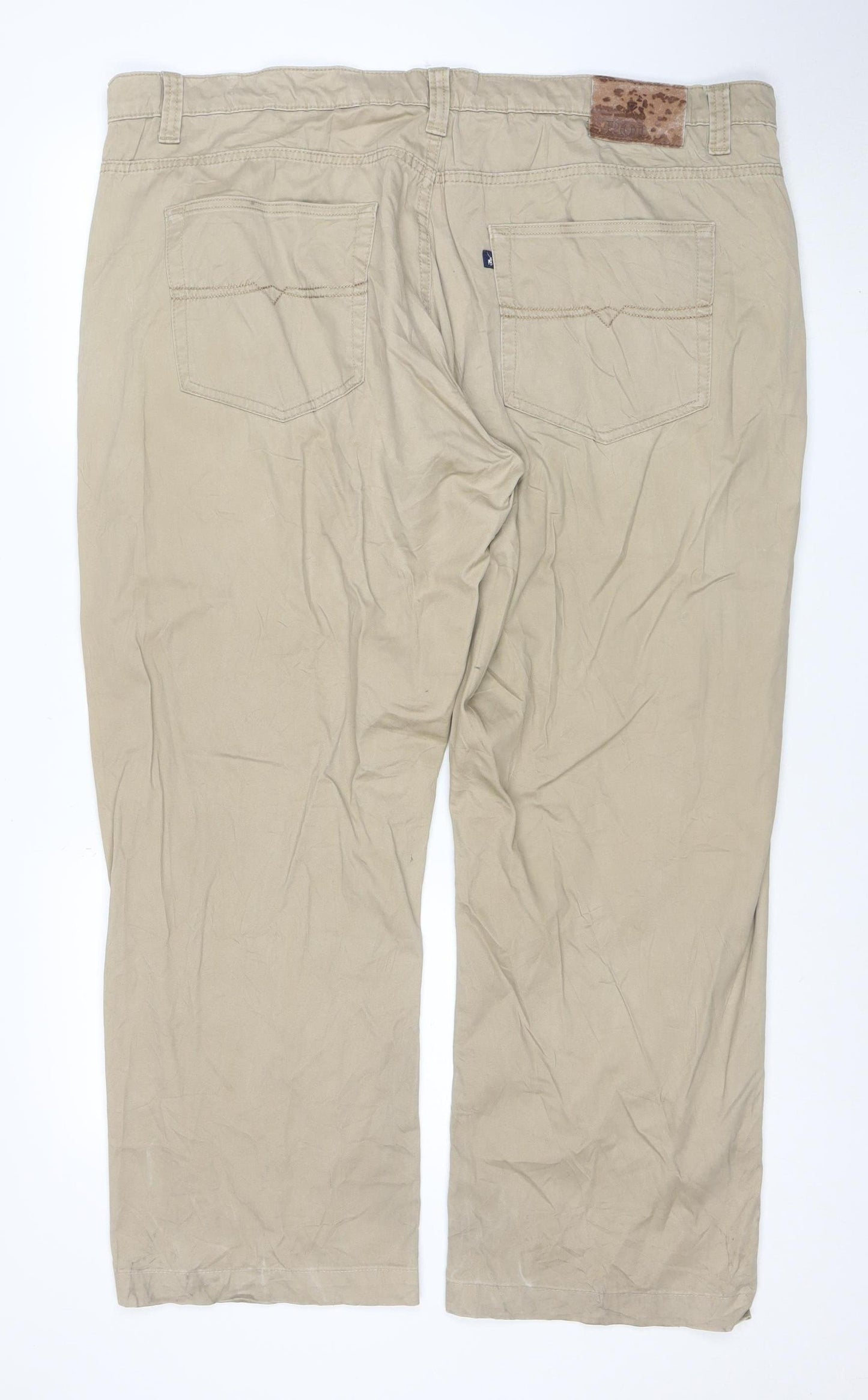 Polo Ralph Lauren Men's Beige Chino Trousers Size 42 Regular
