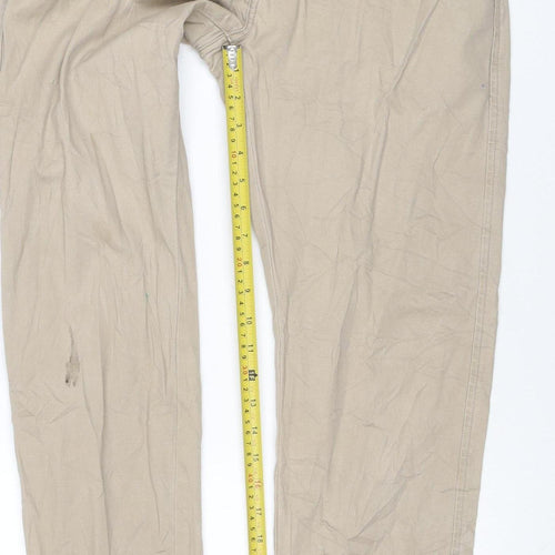 Levi’s Men’s Beige Chino Trousers 31x32 Slim Tapered Cotton