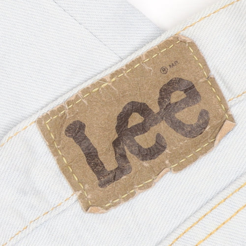 Lee Men's Blue Flared Denim Jeans 34x31 Regular Fit Retro Style