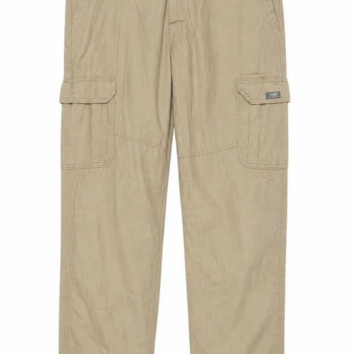 Wrangler Men's Beige Relaxed Fit Cargo Trousers 42x30 Cotton
