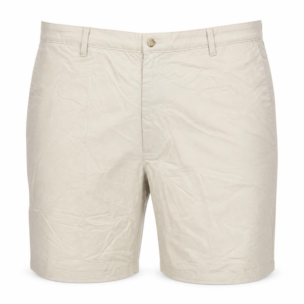Lee Men's Beige Chino Shorts Size 42 Custom Fit Cotton
