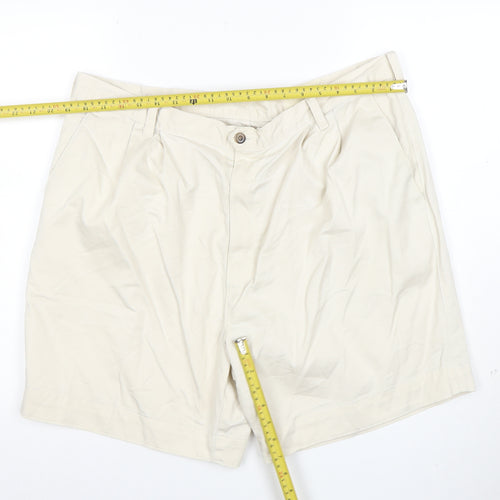 Dockers Men's Beige Chino Shorts Size 40 Regular Fit Cotton