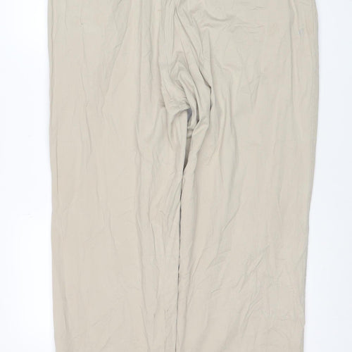 Tommy Hilfiger Men's Beige Chino Trousers 40W 32L Classic Fit Cotton